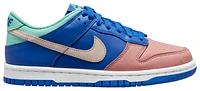 Nike Boys Dunk Low SE - Boys' Grade School Basketball Shoes Sanddrift/Emerald Rise/Hyper Royal