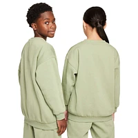 Nike Girls Club Fleece Oversized Crew LBR