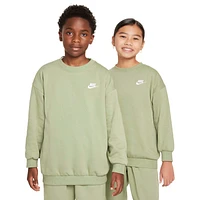 Nike Girls Club Fleece Oversized Crew LBR