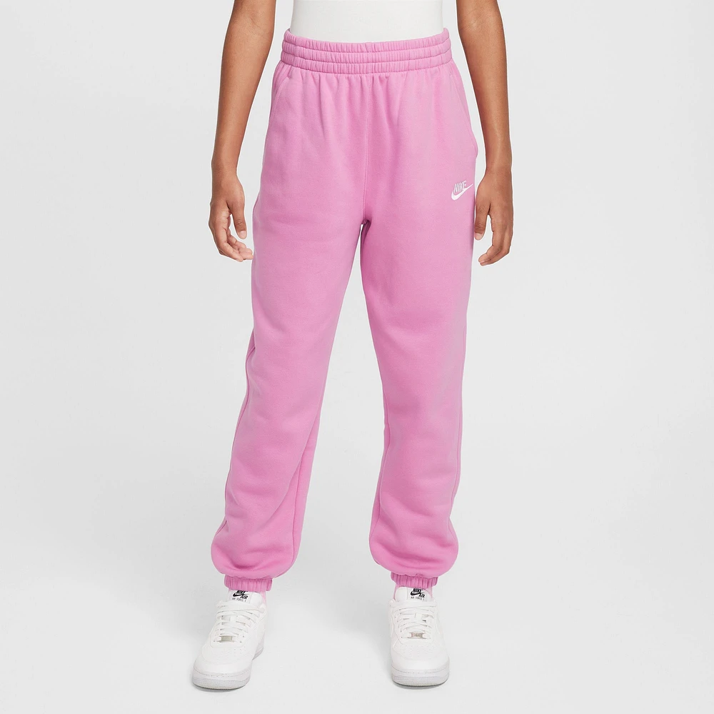 Nike Girls NSW Club LBR Oversized Fleece Pants