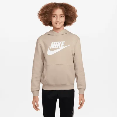 Nike NSW Club HBR Fleece Hoodie - Boys' Grade School