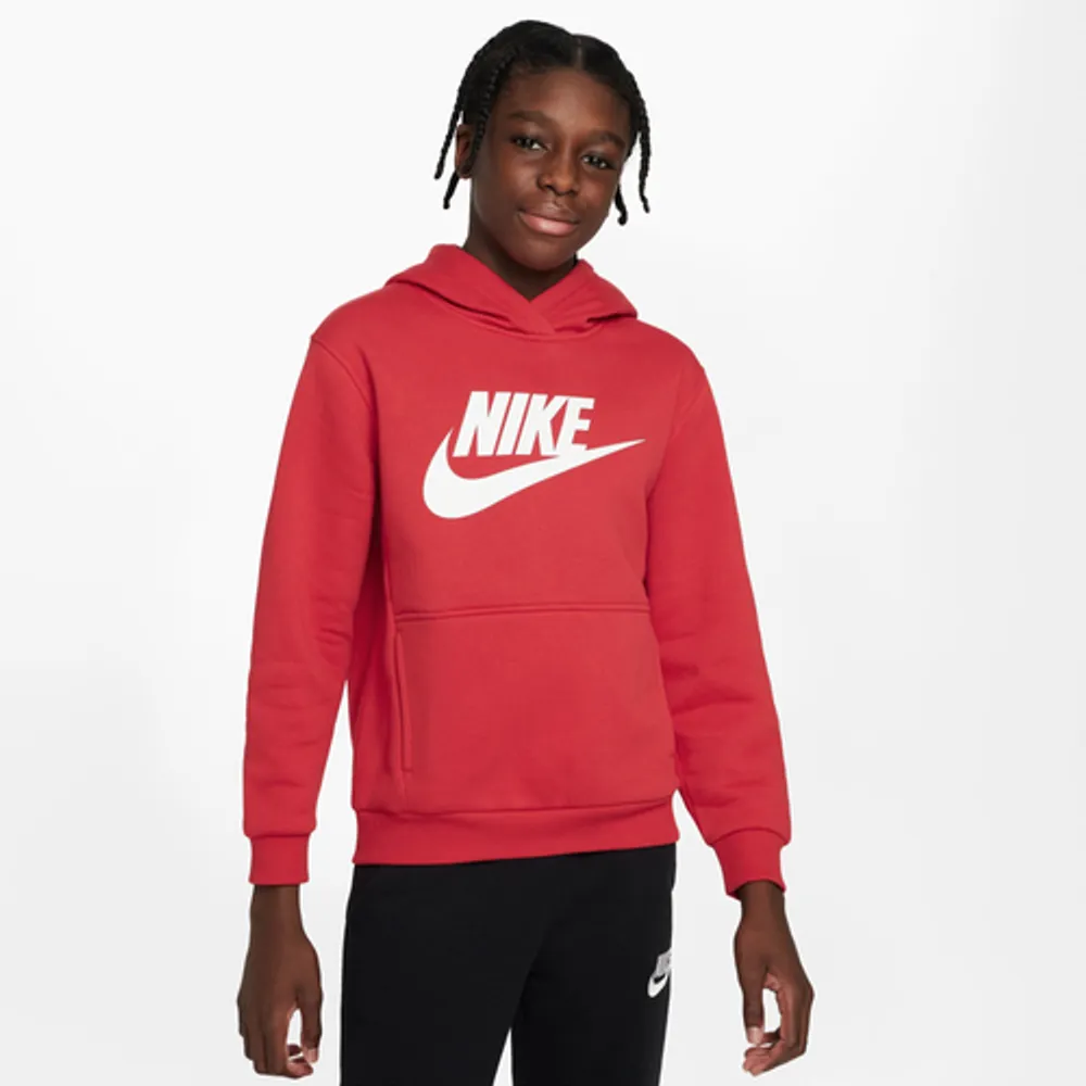 Nike Club NSW sweatpants in red