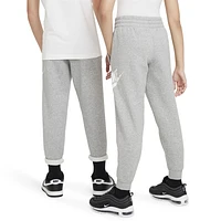 Nike Boys NSW Club HBR Fleece Joggers - Boys' Grade School Dk Grey Heather/Base