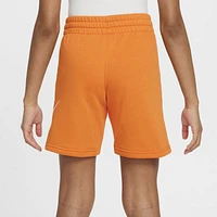 Nike Boys Club Shorts - Boys' Grade School Orange/Orange