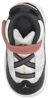 Jordan Girls 6 Rings - Girls' Toddler Basketball Shoes White/Red Stardust/Anthracite