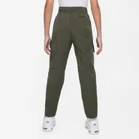 Nike Boys Woven Cargo Pants - Boys' Grade School Khaki/Cargo Khaki