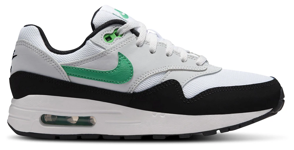 Nike Boys Air Max 1 - Boys' Grade School Shoes Stadium Green/Pure Platinum/White