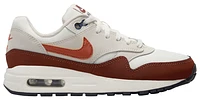 Nike Boys Air Max 1 - Boys' Grade School Shoes Sail/Mars Stone/Vintage Coral