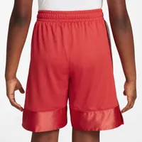 Nike Boys Nike Dri-FIT Elite 23 Stripe Shorts - Boys' Grade School White/Red Size M