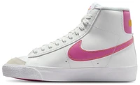 Nike Boys Blazer Mid '77 - Boys' Grade School Basketball Shoes Summit White/Pinksicle/University Gold