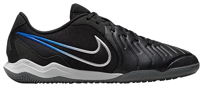 Nike Mens Legend 10 Academy IC - Soccer Shoes Black/Hyper Royal/Chrome