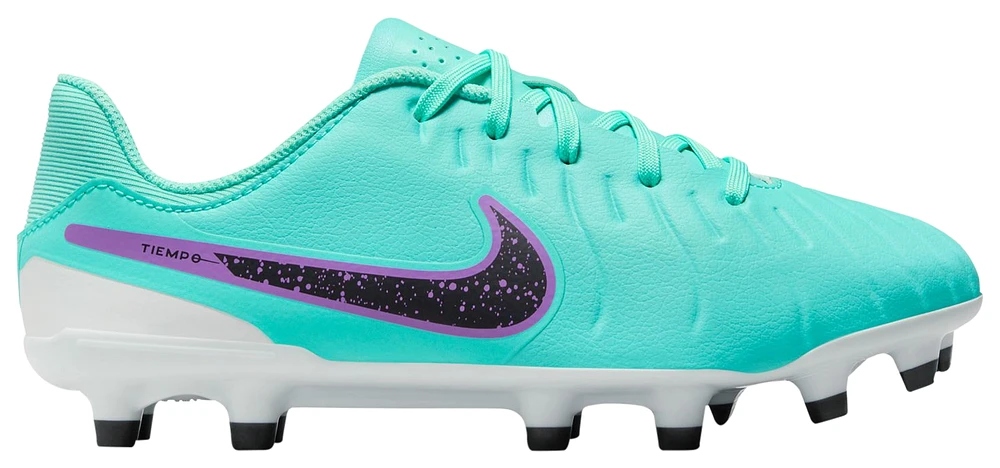 Nike Boys Nike Legend 10 Academy FG/MG - Boys' Grade School Soccer Shoes Hyper Turquoise/Fuchsia/Black Size 05.5