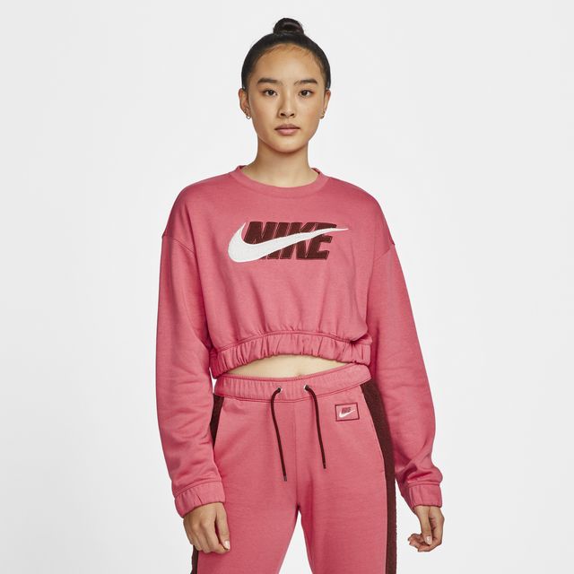 Nike sportswear crew trend sweatshirt mulberry Clearance