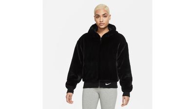 Nike Faux Fur Jacket - Women's