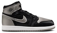 Jordan Girls Retro 1 Hi OG T - Girls' Preschool Shoes Black/Grey/White