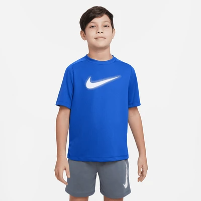 Nike Dri-FIT Multi + Short Sleeve GX Top - Boys' Grade School