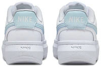 Nike Womens Court Vision Alta - Shoes White/Glacier Blue