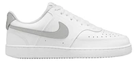 Nike Womens Court Vision Low - Shoes White/Metallic Silver