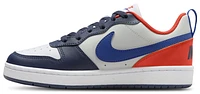 Nike Boys Court Borough Low Recraft - Boys' Grade School Shoes Hyper Royal/Team Orange/Midnight Navy