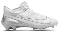 Nike Mens Nike Vapor Edge Elite 360 2 - Mens Football Shoes White/Metallic Silver/Pure Platinum Size 10.0