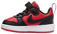 Nike Boys Court Borough Low Recraft - Boys' Toddler Running Shoes Red/White/Black