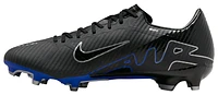 Nike Mens Zoom Vapor 15 Academy FG/MG - Soccer Shoes Chrome/Black/Hyper Royal