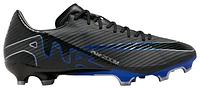 Nike Mens Zoom Vapor 15 Academy FG/MG - Soccer Shoes Black/Chrome/Hyper Royal