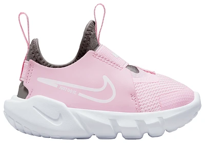 Nike Boys Flex Runner 2 - Boys' Toddler Running Shoes White/Pink Foam/Flat Pewter