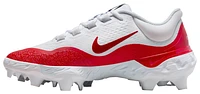 Nike Mens Nike Alpha Huarache Elite 4 Low MCS - Mens Baseball Shoes University Red/Pure Platinum/White Size 11.0