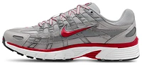 Nike Mens P-6000 - Running Shoes Metallic Silver/Gym Red/Black