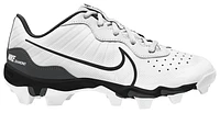 Nike Boys Alpha Huarache 4 Keystone - Boys' Grade School Baseball Shoes White/Black/Anthracite