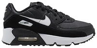 Nike Boys Air Max 90 - Boys' Preschool Running Shoes Black/Black/White