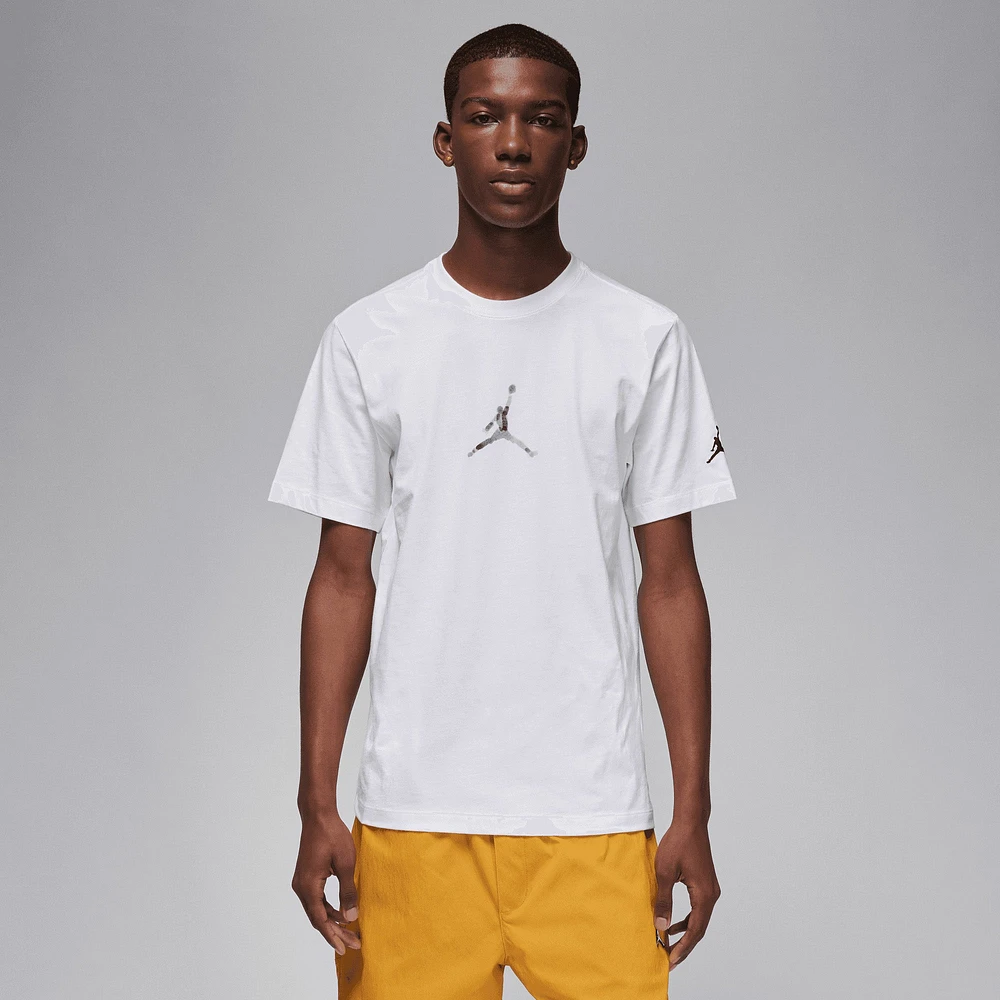 Jordan Mens Graphic SS Crew 2 - White