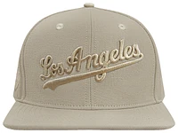 Pro Standard Mens Pro Standard Dodgers Neutrals SMU Snapback Cap - Mens Taupe/Taupe Size One Size