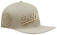 Pro Standard Mens Pro Standard Dodgers Neutrals SMU Snapback Cap - Mens Taupe/Taupe Size One Size