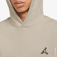 Jordan Mens Jordan Essential Fleece Pullover Hoodie - Mens Rattan/White Size XXL