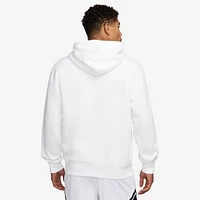 Jordan Mens Essential Fleece Baseline Hoodie - White/Blue