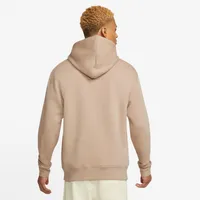 Jordan Mens Jordan Essential Fleece Baseline Hoodie - Mens Hemp/Light British Tan Size S