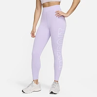 Nike Womens Nike NSW Classic GX Tight - Womens Violet Mist/White Size S