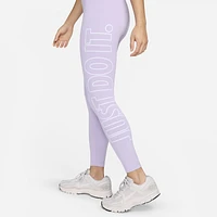 Nike Womens Nike NSW Classic GX Tight - Womens Violet Mist/White Size S