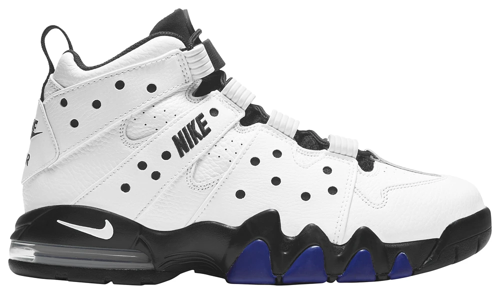 Nike Mens Air Max2 CB '94 - Basketball Shoes White/Blue/Black