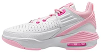 Jordan Girls Max Aura 5 Fund - Girls' Grade School Basketball Shoes White/Med Soft Pink/Fierce Pink