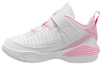 Jordan Girls Max Aura 5 Fund - Girls' Preschool Basketball Shoes Med Soft Pink/Fierce Pink/White