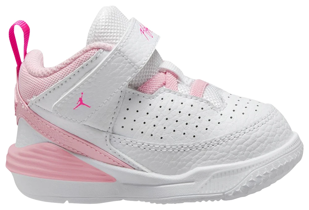 Jordan Girls Jordan Jordan Max Aura 5 Fund - Girls' Toddler Basketball Shoes Med Soft Pink/Fierce Pink/White Size 06.0