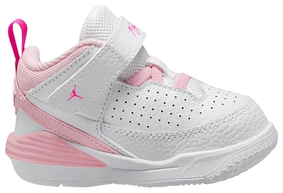 Jordan Girls Max Aura 5 Fund - Girls' Toddler Basketball Shoes Med Soft Pink/Fierce Pink/White
