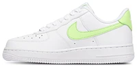 Nike Womens Nike Air Force 1 '07 LE Low - Womens Shoes White/Lime Blast Size 07.5