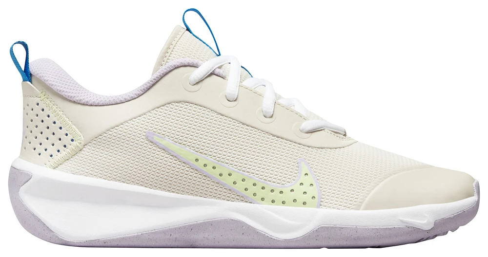 Nike Boys Omni - Boys' Grade School Shoes Lt Orewood Brown/Barely Volt/Lilac Bloom