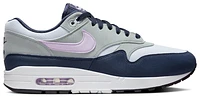 Nike Mens Air Max 1 - Shoes Lilac Bloom/Football Grey