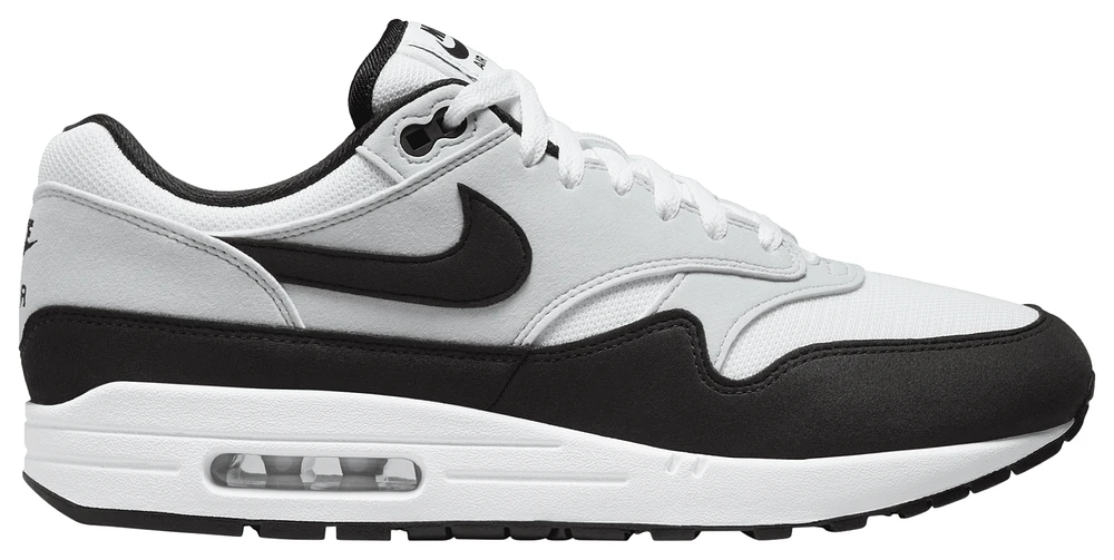 Nike Mens Air Max 1 - Shoes Pure Platinum/White/Black