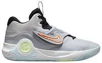 Nike Mens Kevin Durant Nike KD TREY 5 X - Mens Basketball Shoes White/Barely Volt/Wolf Grey Size 07.5